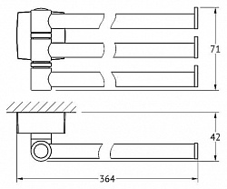 Полотенцедержатель FBS Esperado ESP 045