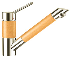 Cмеситель для кухни Schock SC-200-D, Cristalite/оранж