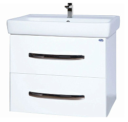 Рокко-70 тумба подвесная с 2 ящ. белая Н (ТИГОДА)