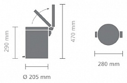 Мусорное ведро Brabantia 286605