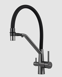 Смеситель для кухни Hoffger Mona 420 Black (Чёрный)