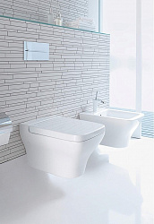 Унитаз подвесной Duravit Puravida 22190900001-WG антигрязевое покрытие