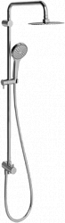 EMBRACE Душевая стойка, верхний душ 110 mm, ручной душ, шланг 1600мм, Хром (Villeroy & Boch)