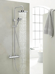 Душевая стойка Kludi Zenta dual shower system 6609505-00