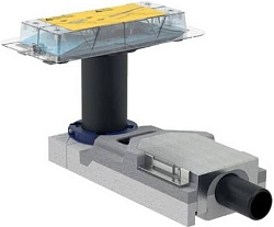 CleanLine корпус дренажных каналов, монтажная высота от 65 мм 154.152.00.1