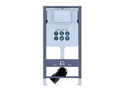 Инсталляция для подвесного унитаза  INSP-0000001 Aquatek  Pneumo S50 , 1130*500*100 мм , пневматическое управление, + звукоизоляционная прокладка