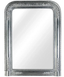 Зеркало прямоугольное h89хL67xP5 cm, серебро