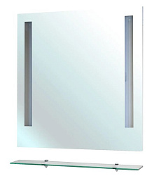 Ника-80 зеркало с полкой (внутр. подсветка)