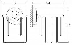 Держатель освежителя воздуха FBS Standard STA 051