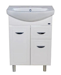 Классик-60 тумба с 1 ящ. белая