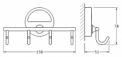 Крючок FBS Luxia LUX 004