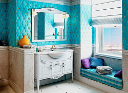 Мебель для ванной EcoGreen Лидо 105 беленый дуб