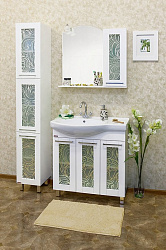 Мебель для ванной Sanflor Валлетта 80 зеркальный узор R