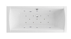 Ванна EXCELLENT Aquaria Lux 180x80 "RELAX" (хром)