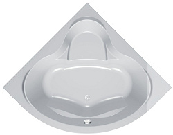 Гидромассажная асимметричная акриловая ванна Kolpa San QUAT LULU 170x100 см L QUAT SUPERIOR