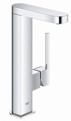 Plus Смеситель однорычажный для раковины с нажимным сливным гарнитуром, поворотный излив, L-Size, хром 23873003