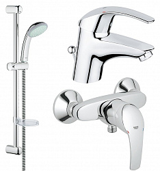 Комплект для ванной Grohe Eurosmart 117922