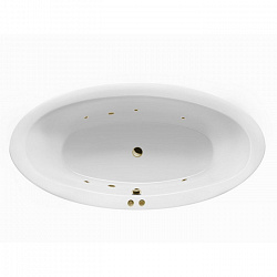 Акриловая ванна EXCELLENT Lumina 190x95 см «SOFT», бронза