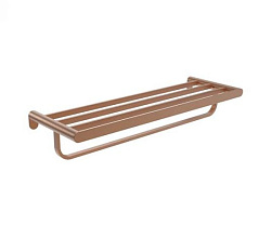 Антивандальная полка для полотенец 60 см из нержавеющей стали Nofer Verona 16843.CU