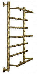 Полотенцесушитель Двин Q braid 100/60 1"-3/4"-1/2" Универсальный К3, Состаренная бронза (4627166559966)