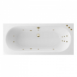 Акриловая ванна EXCELLENT Oceana Slim 160x75 см «SMART», бронза