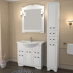 Набор мебели для ванной комнаты ASB-Mebel Астра НСВ декор 75