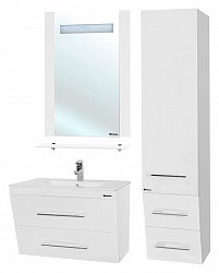 Шкаф-пенал Bellezza Берта подвесная 40 R белый