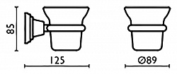 Стакан Bagno & Associati Canova CA14291 COP