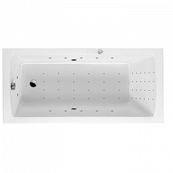 Акриловая ванна EXCELLENT Aquaria 170x75 см «NANO», хром