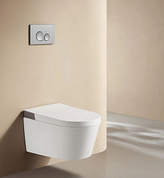 Унитаз подвесной ARROW AKH1051H со смарт функциями, белый