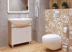 Умывальник мебельный Best 85 ВКС Белый S1