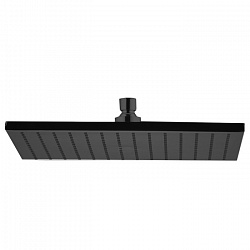 Carlo Frattini Wellness Верхний душ из латуни 250х250 мм., квадратный, цвет: черный матовый