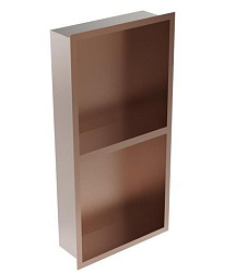 Антивандальная встраиваемая полка Nofer H.3060V.CU, медь