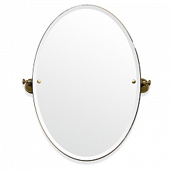 TW Harmony 021, вращающееся зеркало овальное 56х66см, цвет держателя: бронза
