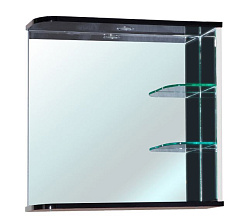 Рио-70 зеркало с ИК выкл. комбин. черное/белое прав. (свет.)