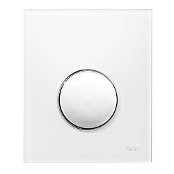 TECEloop Urinal, пластик, белый, кнопка хром глянцевый2177
