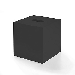3SC Bemood Black Диспенсер для салфеток куб 14,5х14,5х14,5 см , цвет черный2192