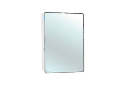 Джела-60 зеркало-шкаф белое лев.