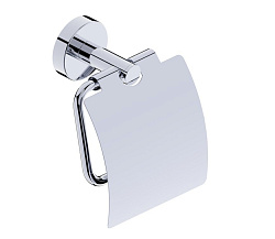 Держатель туалетной бумаги Arrow с крышкой, полированная сталь AG520801PN