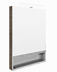 GAP Зеркальный шкаф 60 см, Цвет тиковое дерево ПВХ ZRU9302844