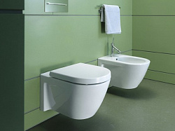 Унитаз подвесной Duravit Starck 2 25340900001-WG антигрязевое покрытие