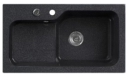 Мойка кухонная SG-REC-HALF-8045 Черный, RS