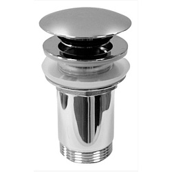 AZZURRA Донный клапан для раковины без перелива, хром2028