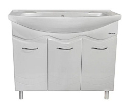 Мари-105 тумба белая (ЭЛЕГАНС)