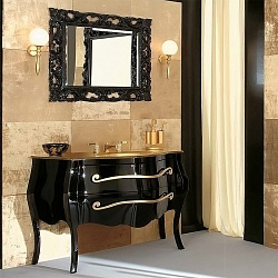 Мебель для ванной Eurolegno Narciso 124 черная