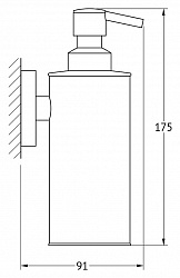 Дозатор Ellux Avantgarde AVA 010