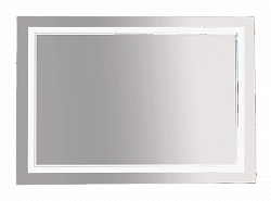 Misty 2 Неон - Зеркало LED 1200х800 клавишный выключатель