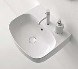 Раковина Kerasan Nolita 50 534001*1 Белая глянцевая