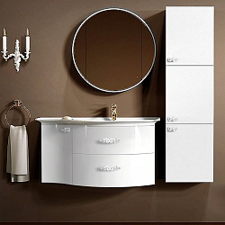 Мебель для ванной Belux Версаль 120 белая R
