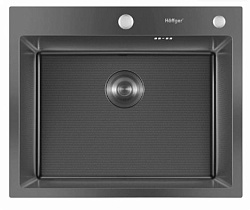 Мойка для кухни Hoffger 6050T Black (Чёрная) ECO